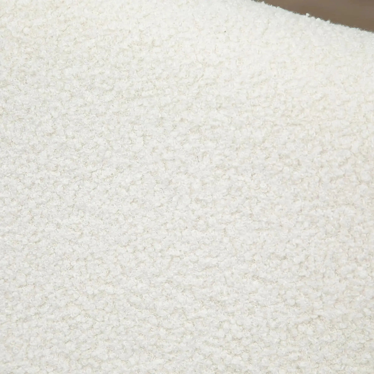 Nordic cream bouclé rocking chair – close-up detail 2